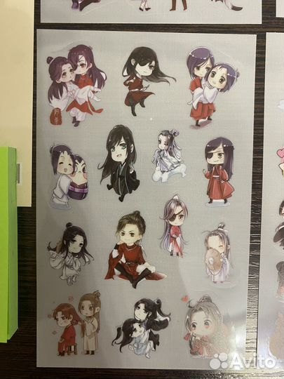 Благословение небожителей стикеры наклейки