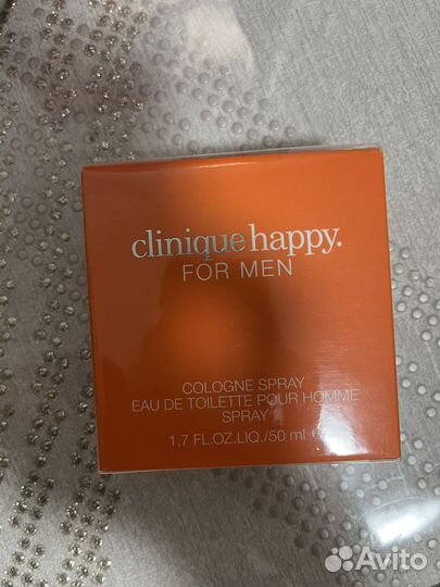 Clinique happy for men 50 мл оригинал