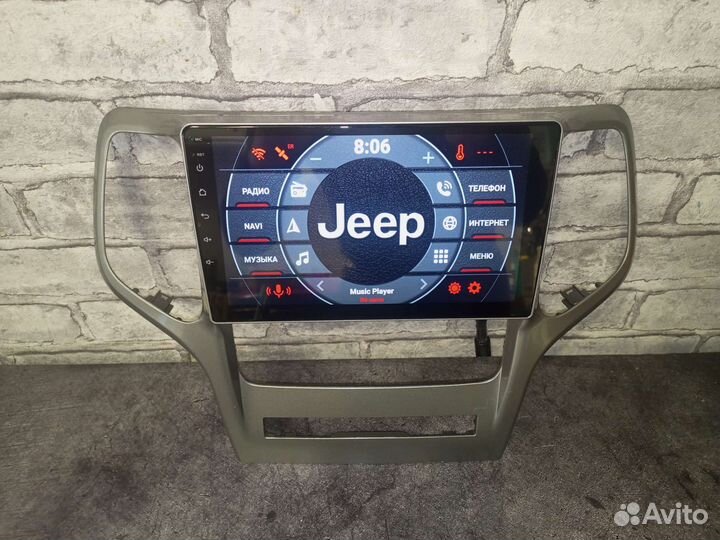 Магнитола Jeep Grand Cherokee IV WK2 android IPS
