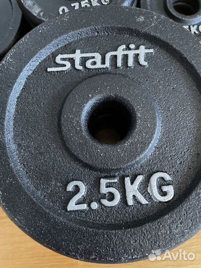 Гантели разборные Starfit