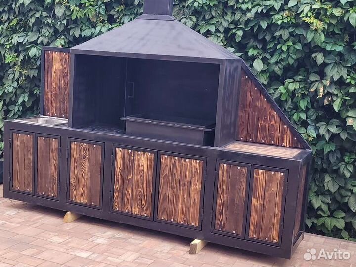 Каминная печь, мангал, мангальный комплекс,барбекю