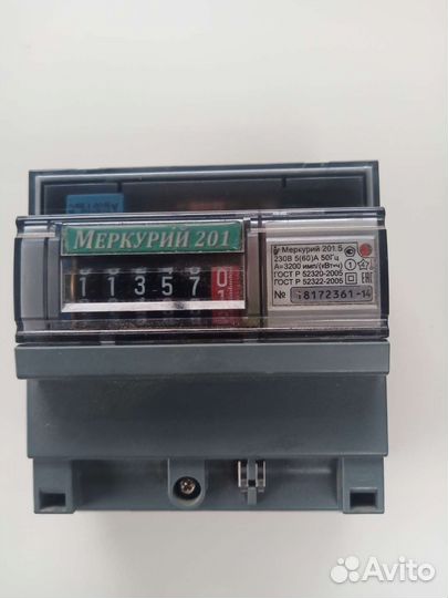 Электросчетчик меркурий201