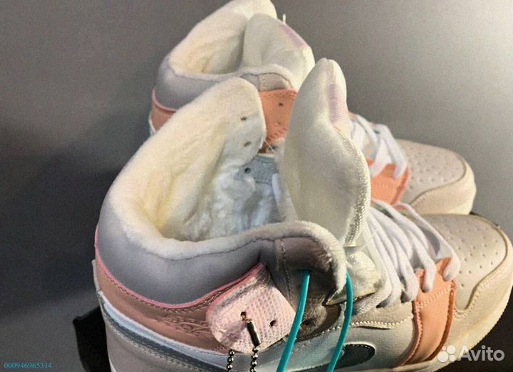 Кроссовки Nike Air Jordan тёплые (Арт.74949)