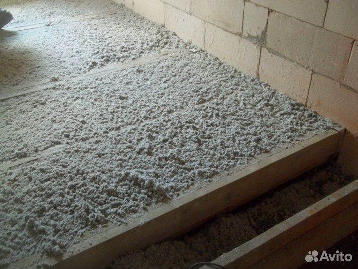 Бесшовный целлюлозный утеплитель