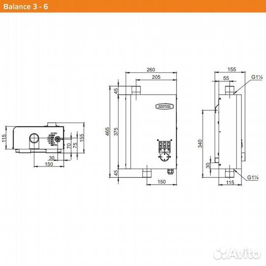 Электрокотел Zota balance 3