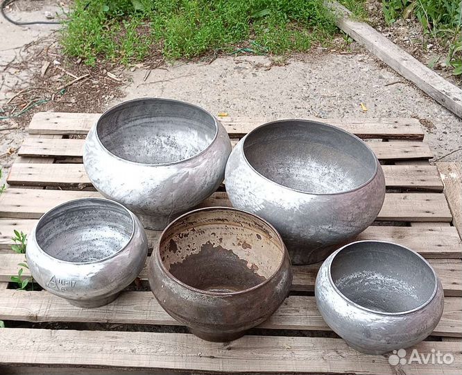Чугунки старинные СССР 6,10, 18,20 литров