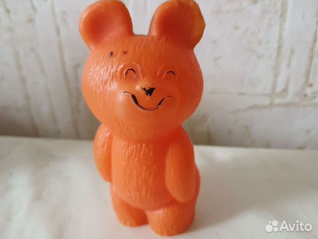 Игрушка из ссср, Мишка Олимпийский. 1980г