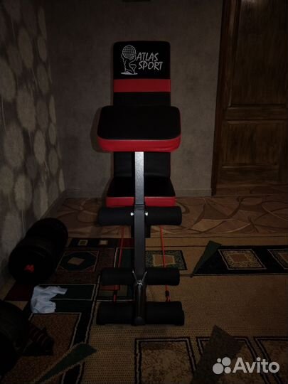 Многофункциональная силовая скамейка для жима лёжа