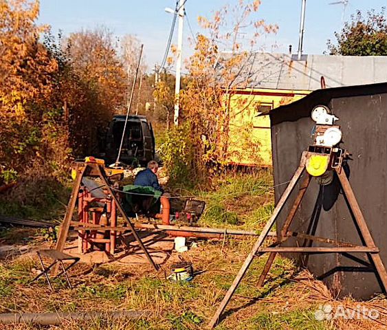 Замена насоса в скважине, достаем застрявшие