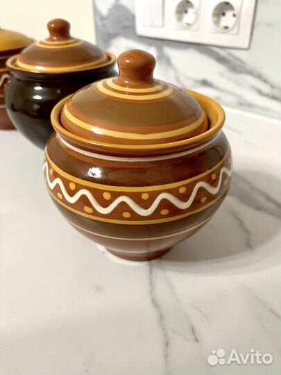 Горшки для запекания 3шт