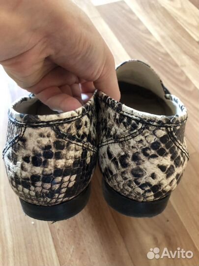 Эспадрильи мокасины Massimo Dutti