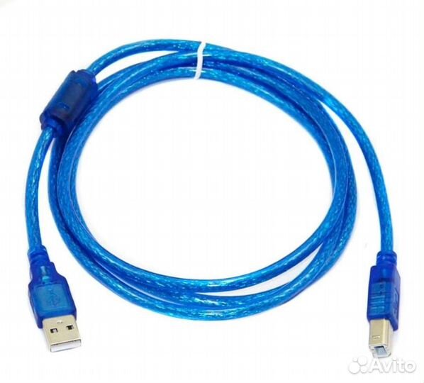 Usb кабель для принтера новый 3 метра