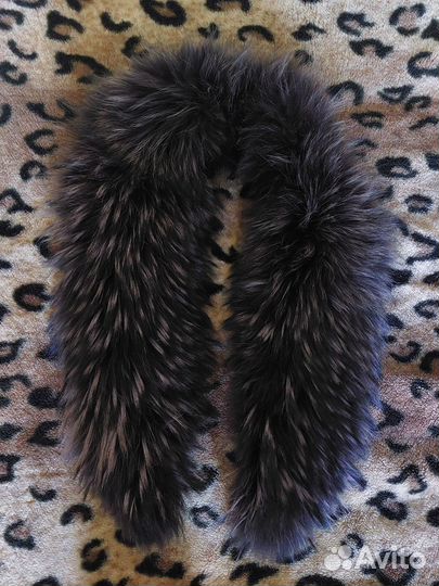 Меховой воротник натуральный