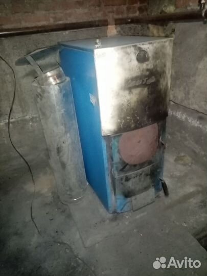 Твердотопливный котел бу