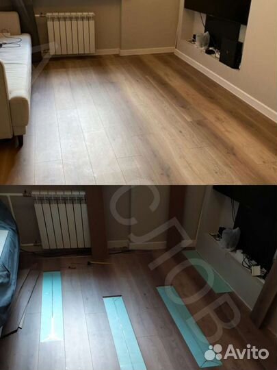 Реставрация, замена, ремонт ламината без разбора