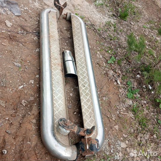 Пороги для Toyota Land Cruser 100