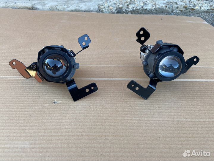 Противотуманные фары линзы Hyundai Solaris 2 рест