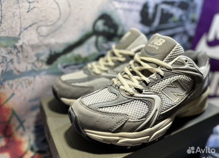 Кроссовки new balance 530 steel grey