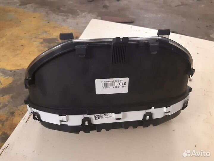 KIA Rio 4 панель приборов 24т.км.пробег