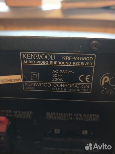 Ресивер kenwood