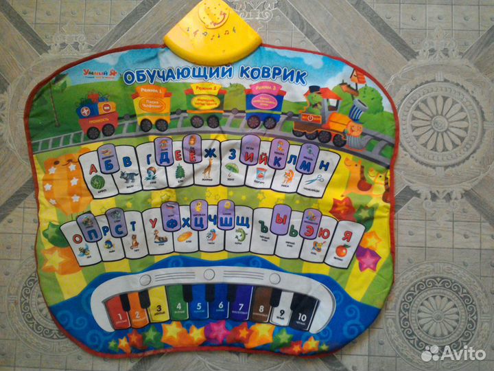 Музыкальный обучающий коврик