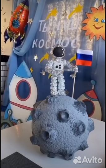 Поделка в школу, детский сад Космонавт