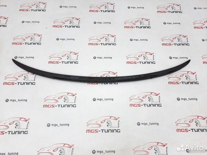 Спойлер на BMW X4 series F26 M-Style Карбон