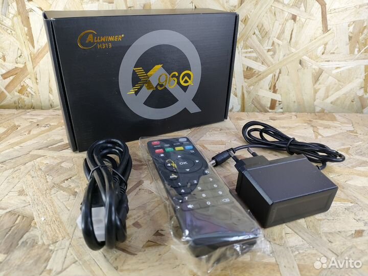 Новая Андройд тв приставка x96Q 1/8