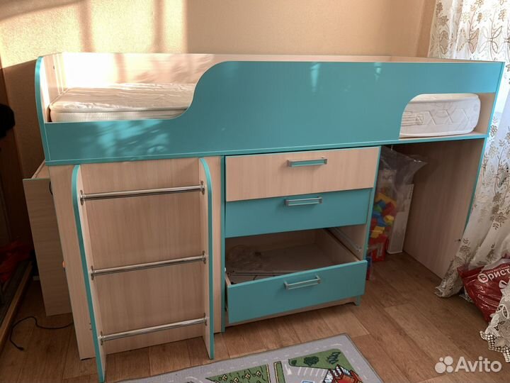 Детская кровать чердак