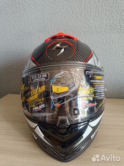 Мотошлем Scorpion EXO-1400 EVO carbon AIR