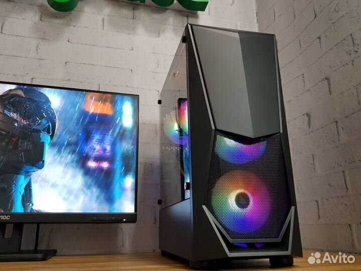 Компьютер на Intel i5 с видео RX580