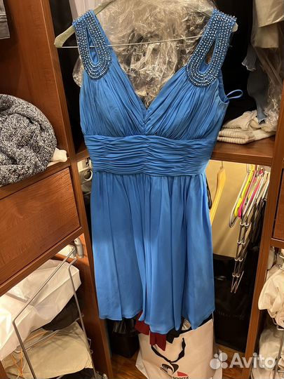 Платье на выпускной Шелк S