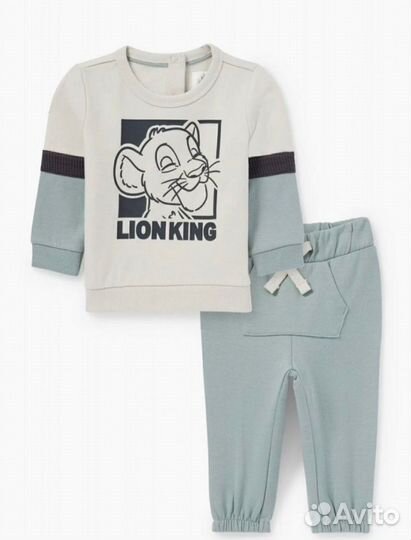 Костюм детский c&a с начесом 62р новый