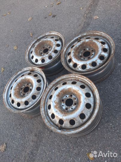 Диски R 15 6 j 4x98 44 58.1 на Fiat Seat LADA ваз