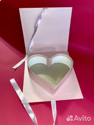 Коробка подарочная сердце объявление продам