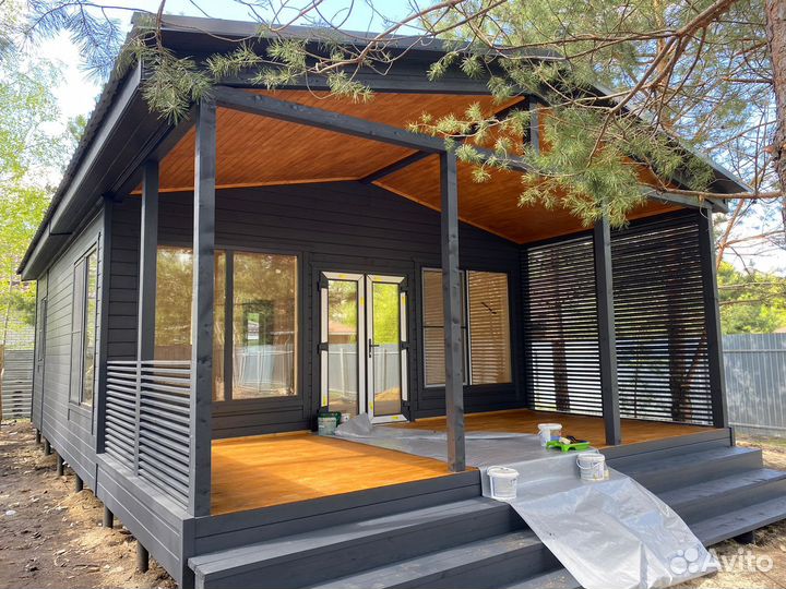 Каркасная дача