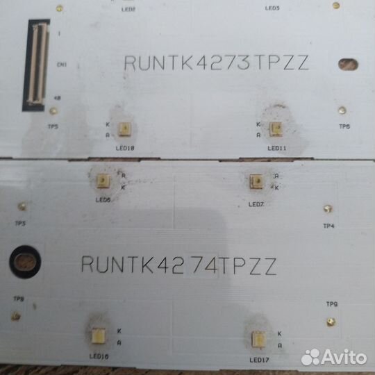 Подсветка runtk4273tpzz runtk4274tpzz