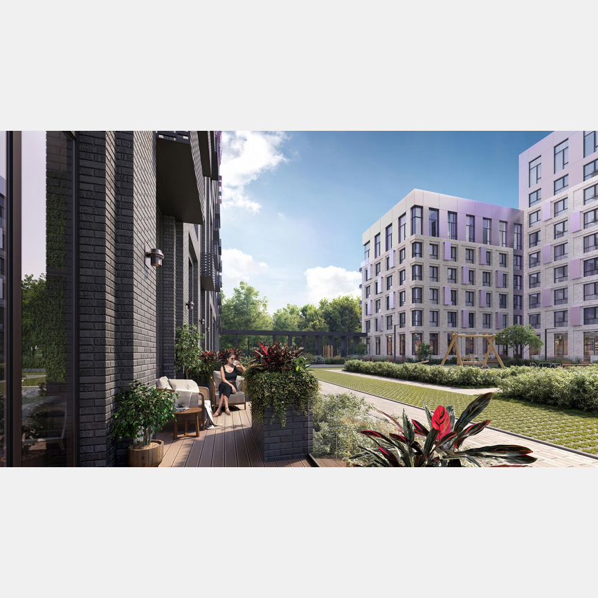 3-к. квартира, 87,7 м², 4/6 эт.