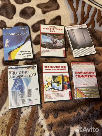 Обучающие диски в том числе фотошоп