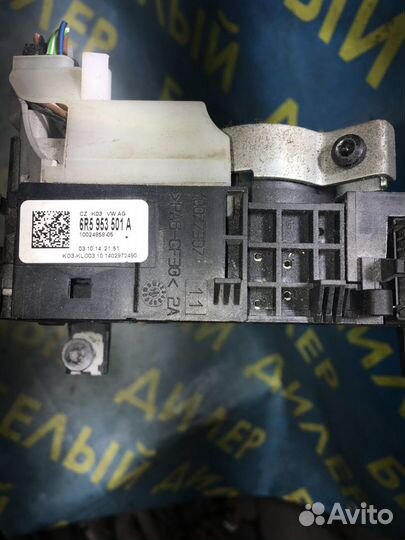 Левый подрулевой переключатель Volkswagen Polo