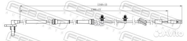 Датчик ABS передний 21606007 Febest