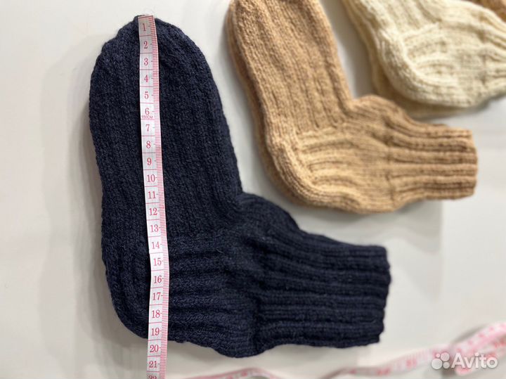 Носки вязаные детские новые
