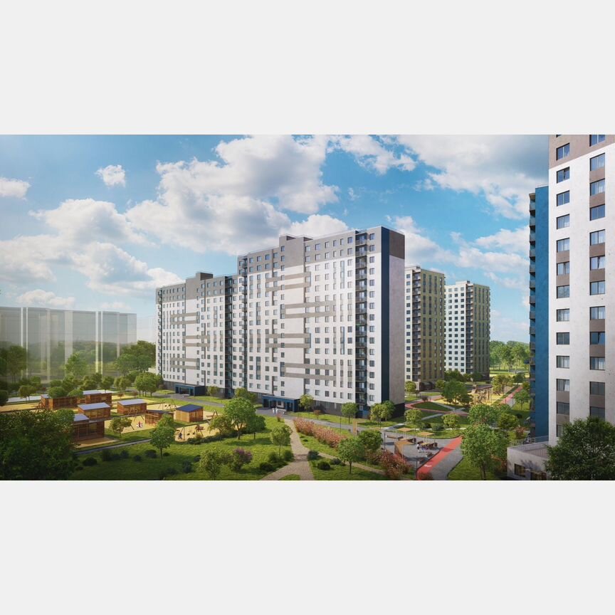 Квартира-студия, 24,1 м², 3/16 эт.