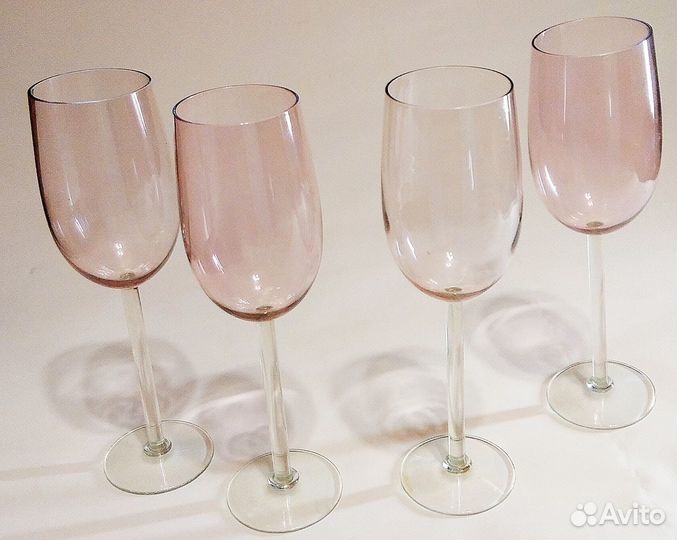 Марганцевое стекло: Фужеры, Бокалы, Графин