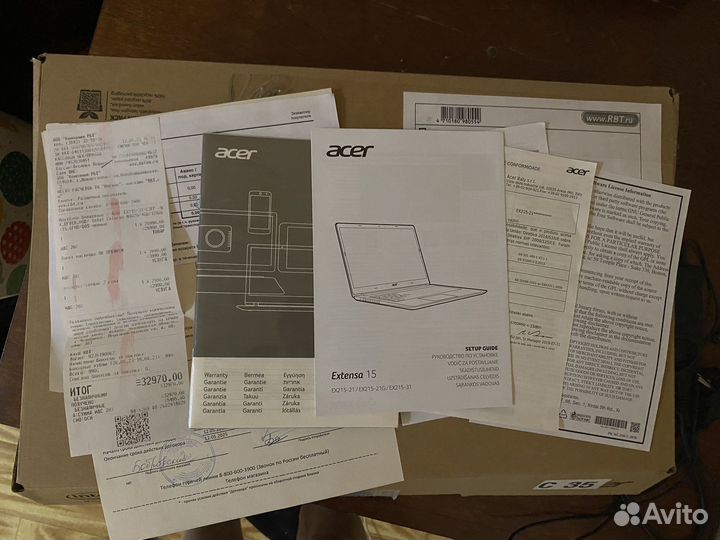 Ноутбук acer