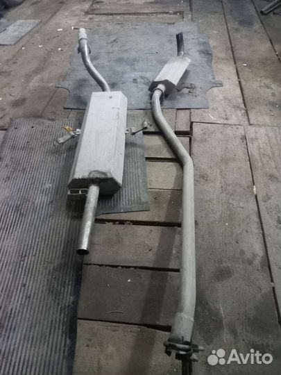 Глушитель и резонатор титановый ваз