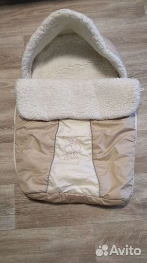 Зимний конверт на овчине