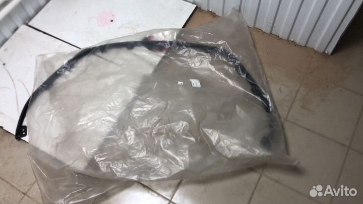 Спойлер бампера Chevrolet Cruze 13- перед. нижний