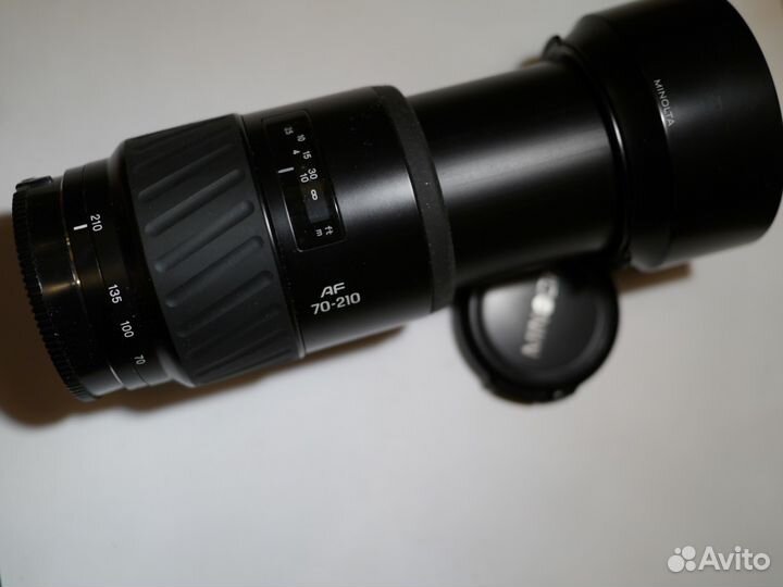 На sony AF 70-210 mm f/ 3.5-4.5 Minolta Япония