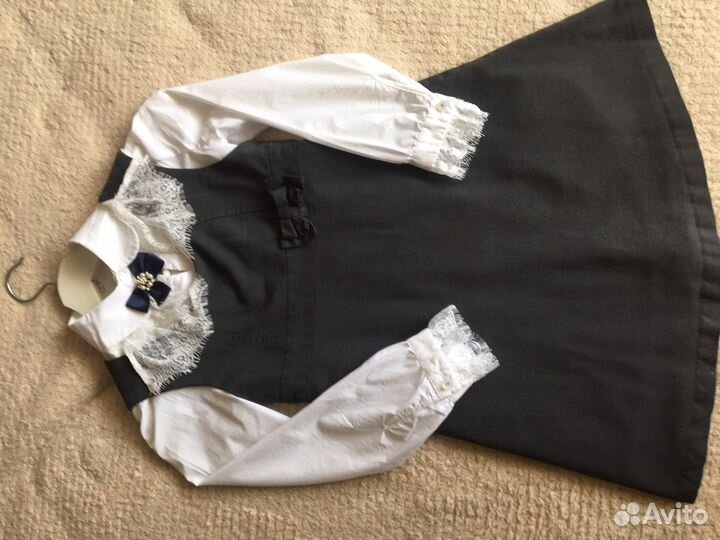 Школьная форма серая 128